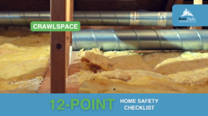 Home safety checklist, crawlspace